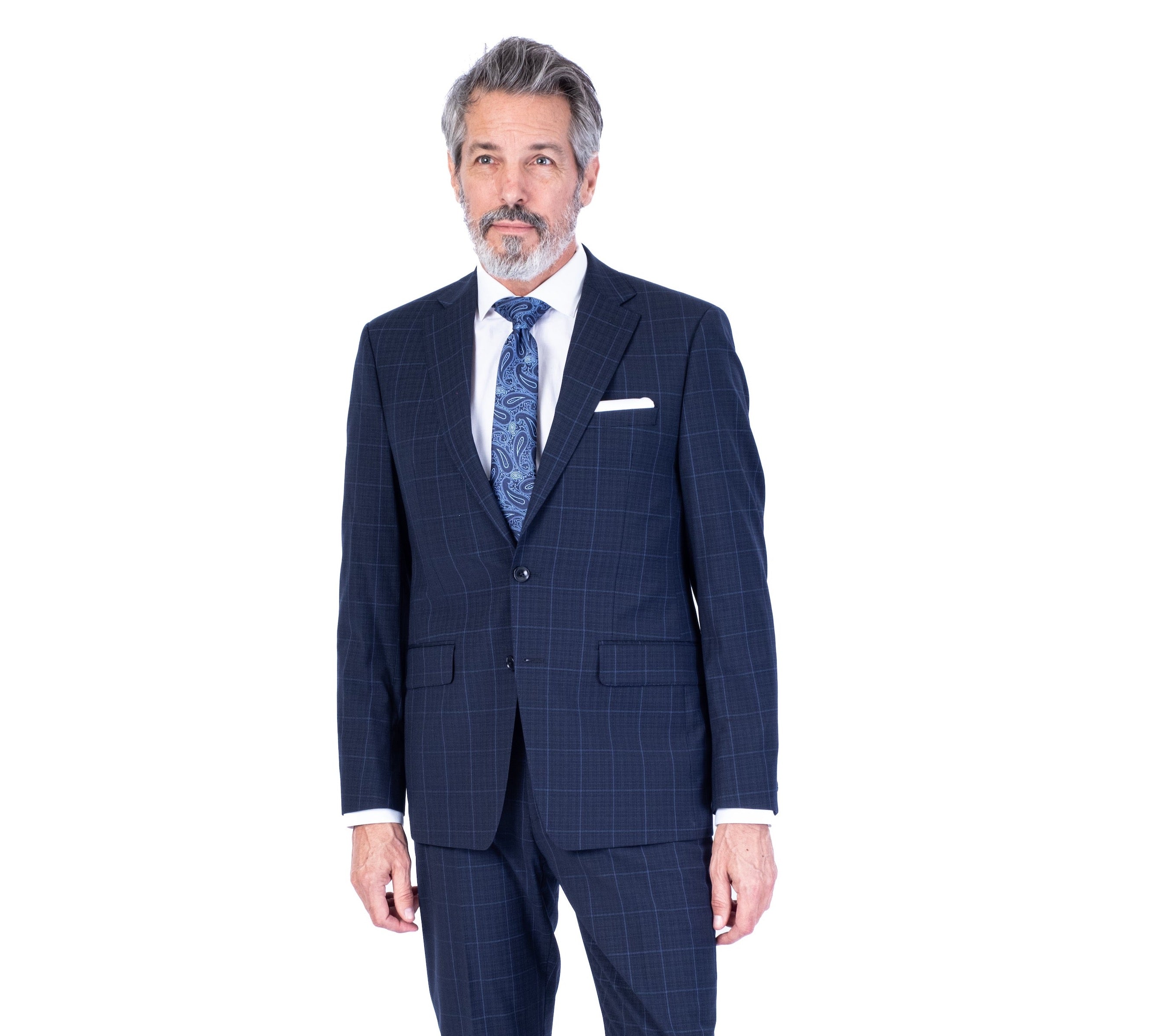 X-Slim Check Suit