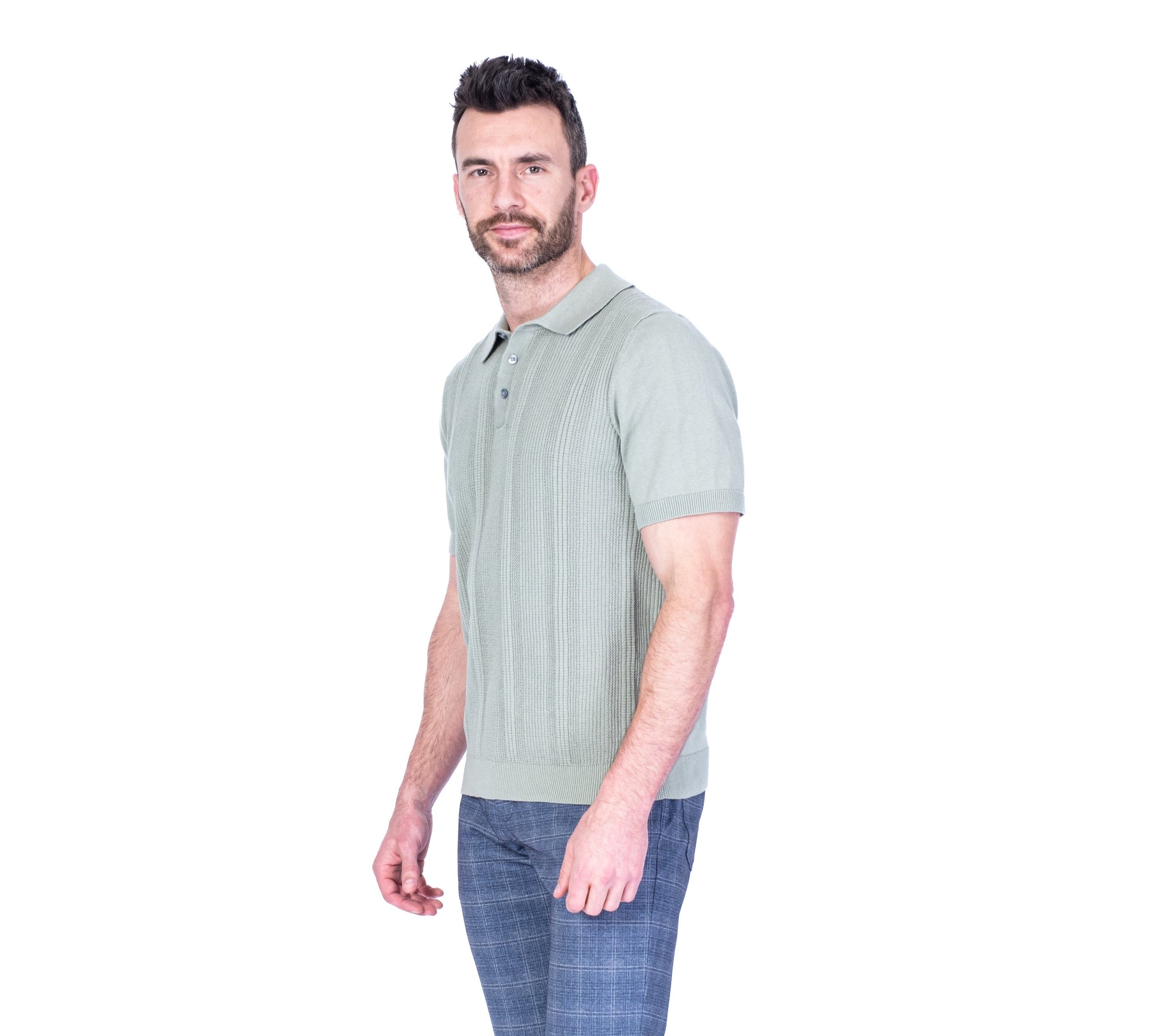 Tonal Stripe Polo