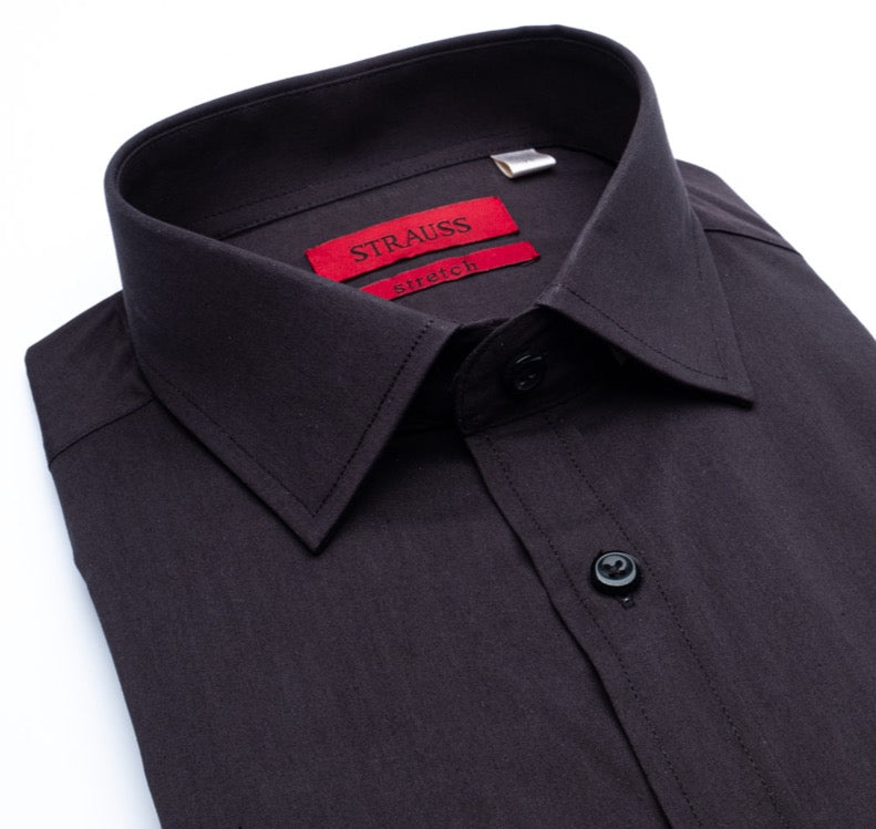 Extreme Slim Fit Solid Stretch Dress Shirt